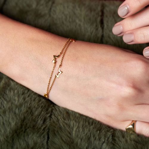 Stargazer Double Chain Bracelet