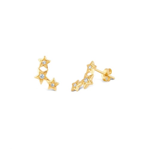 Bijou Star Diamond Stud Earring Sample