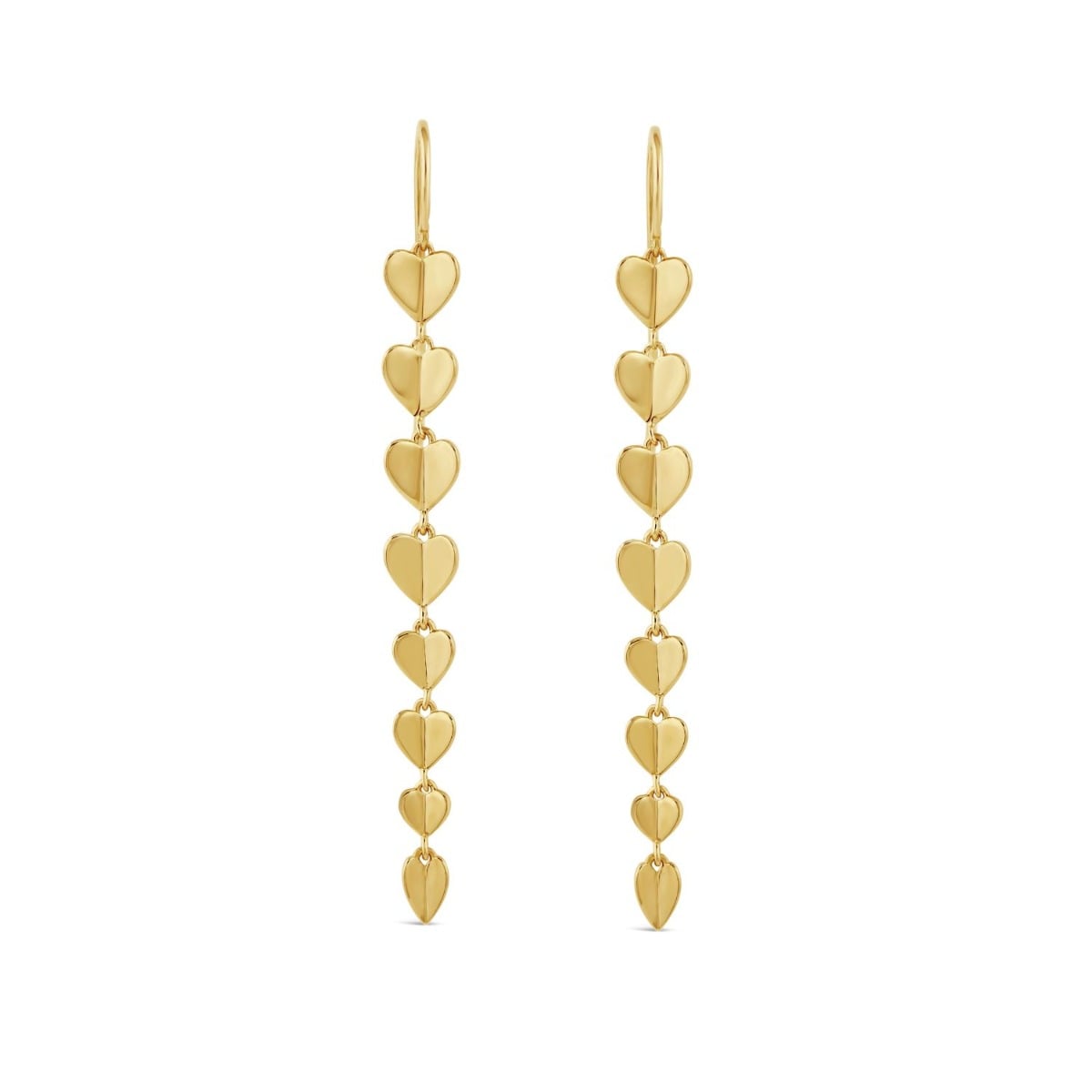 Folded Heart Column Drops