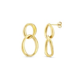 Wave Double Drop Earrings