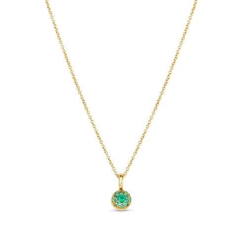 Emerald Bon Bon Pendant