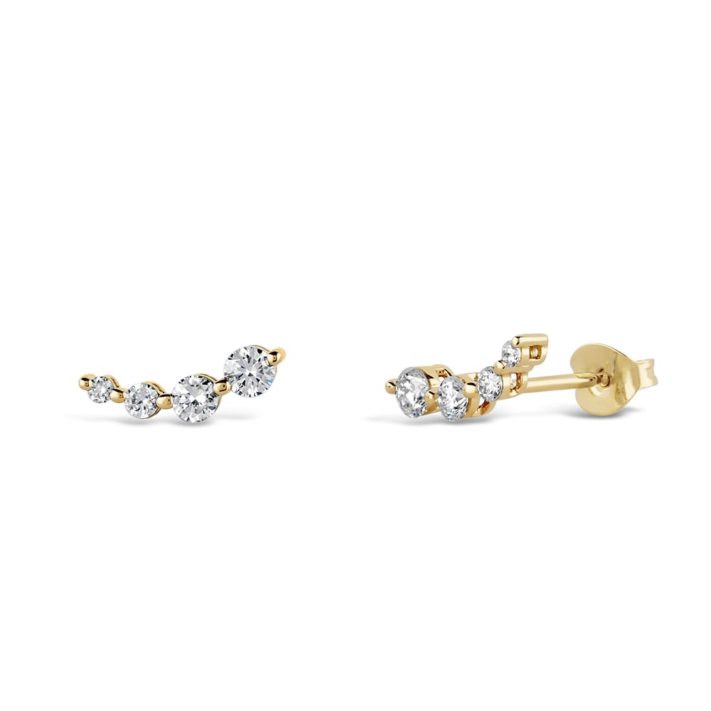 Shuga Lab-Created Diamond Crawler Studs