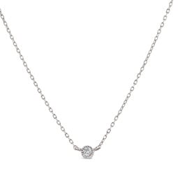 Jasmine Lab-Created Diamond Pendant