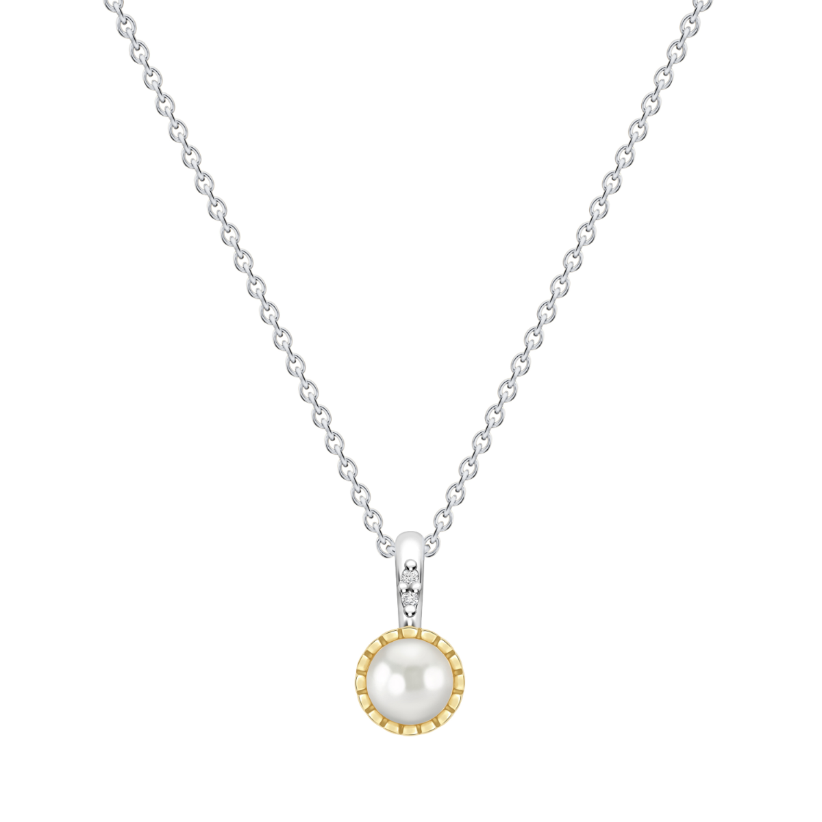 June Pearl Birthstone Pendant